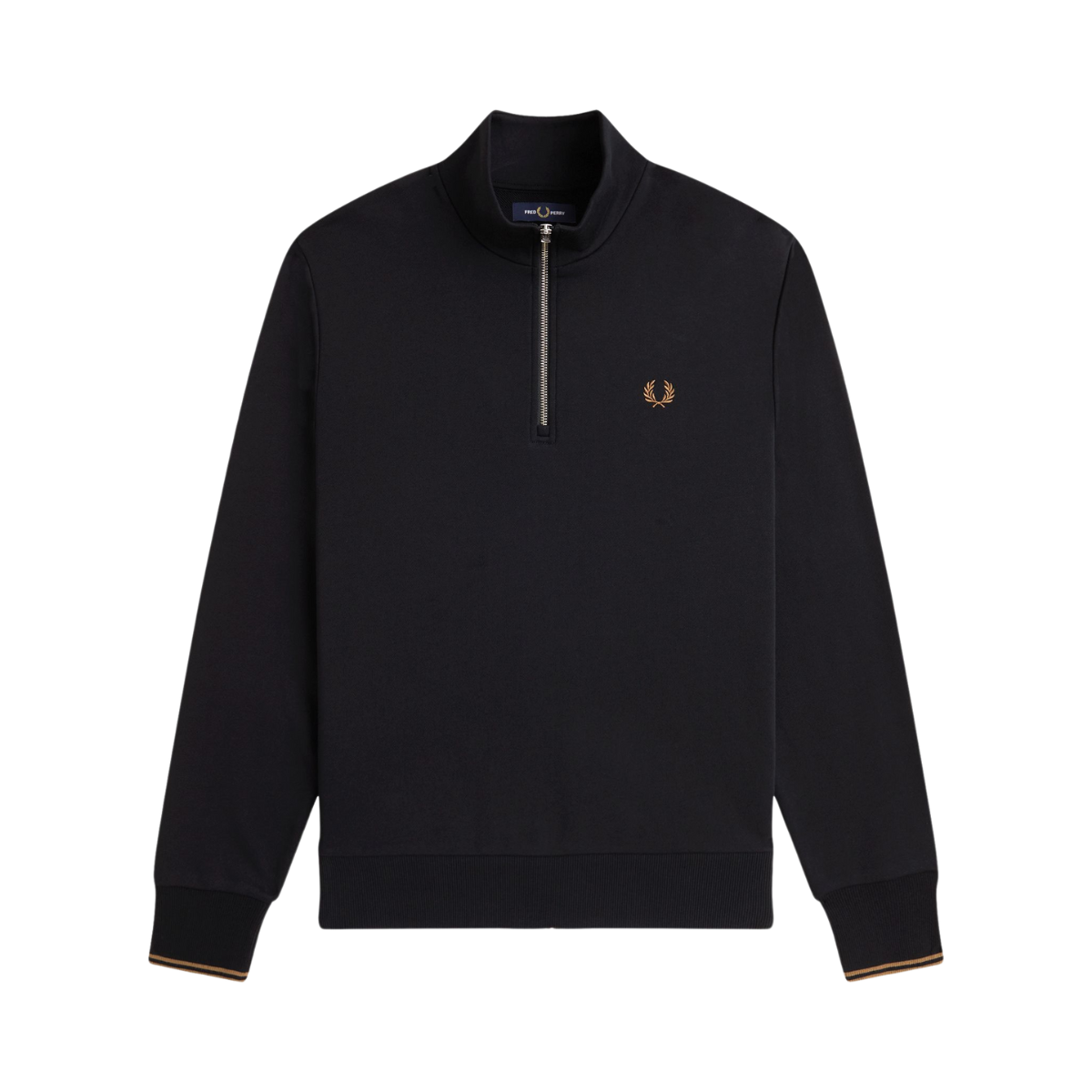 Half Zip Sweatshirt - Black