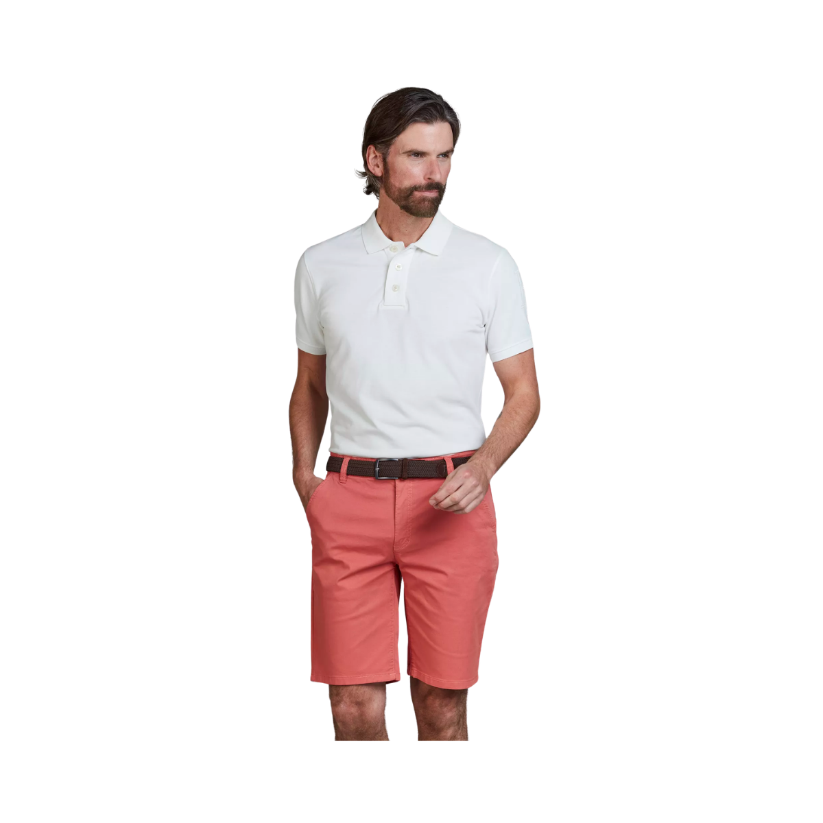 Classic Chino Shorts - Soft Red