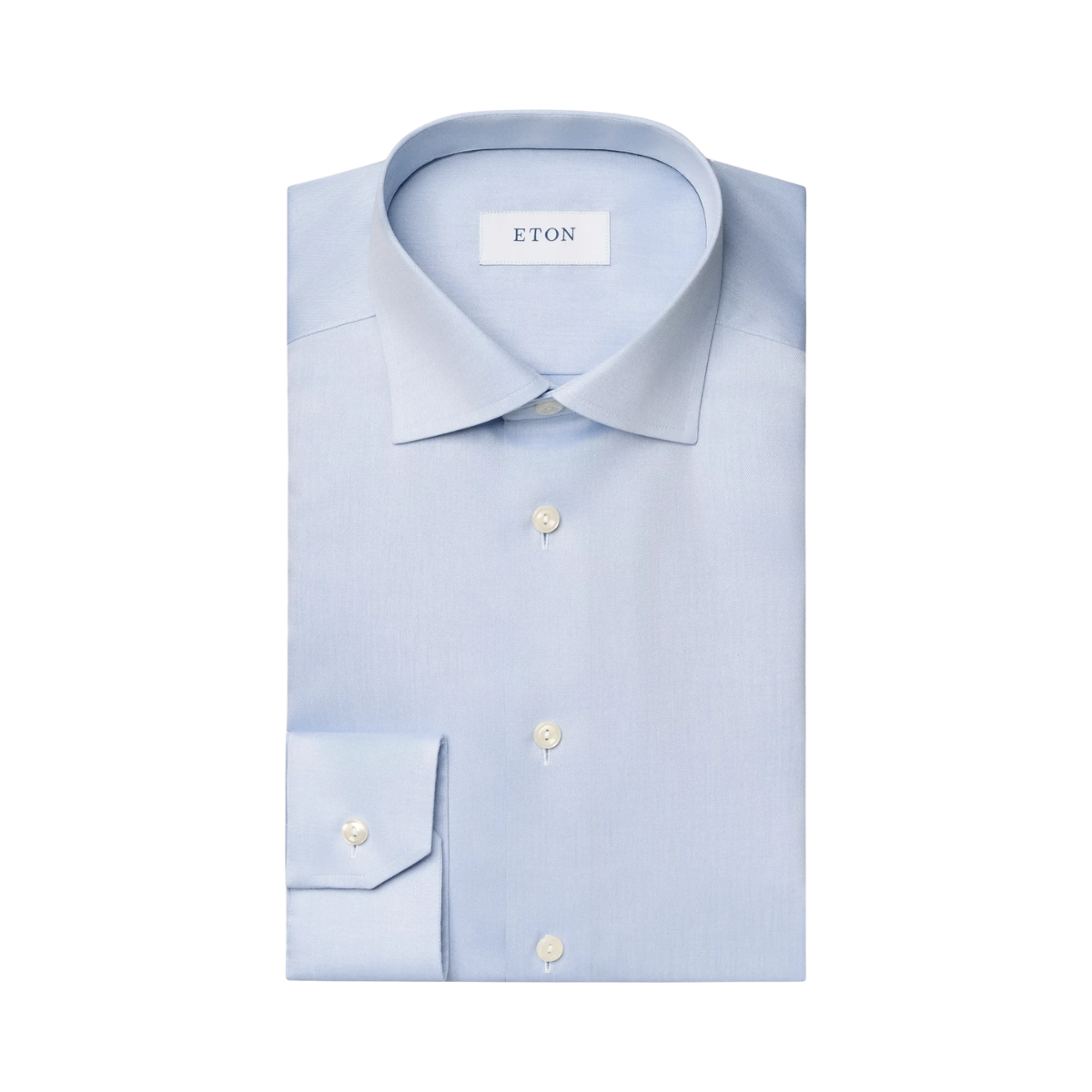 Signature Twill Shirt Cut Away Contemporary - Light Blue