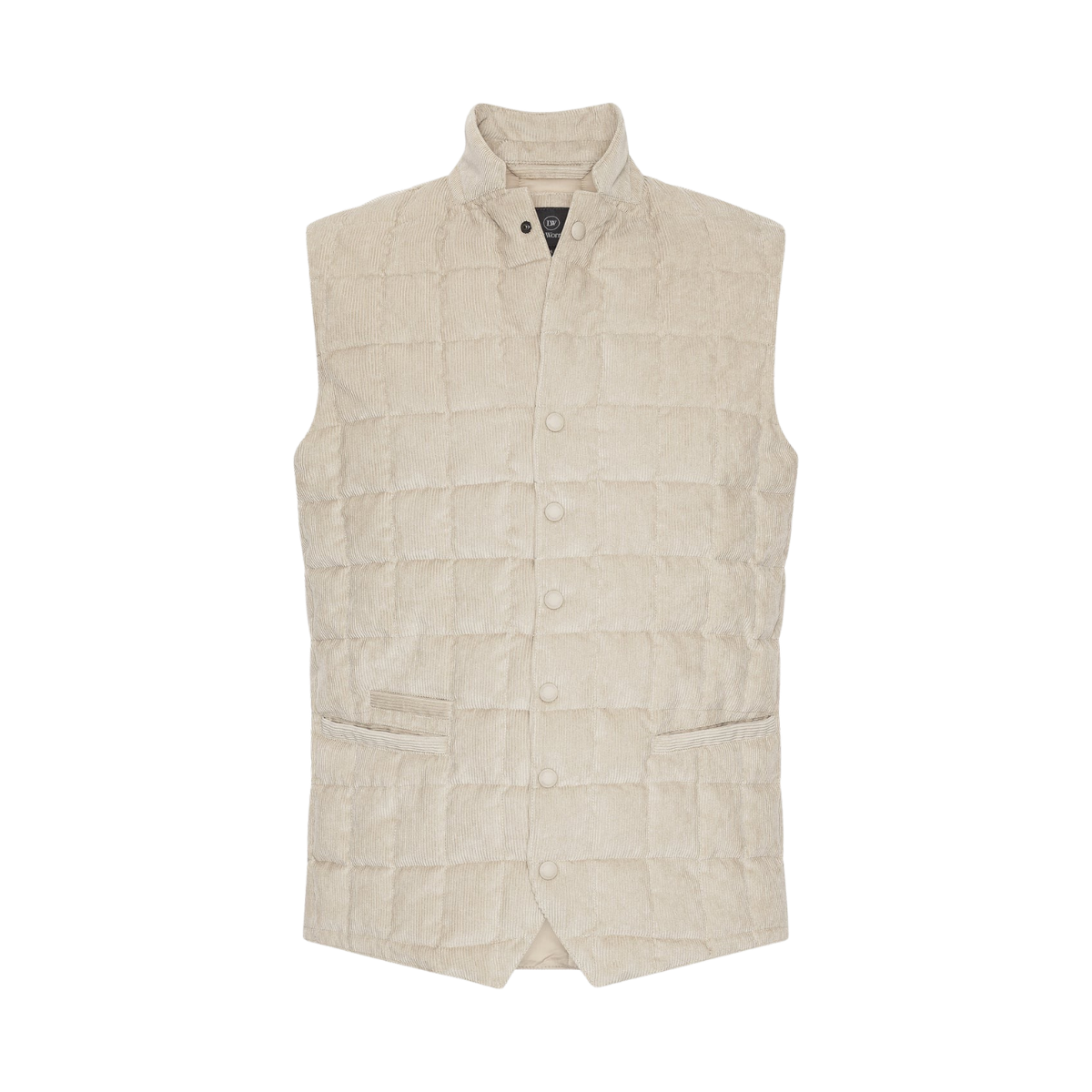Tech Cord Vest - Light Sand