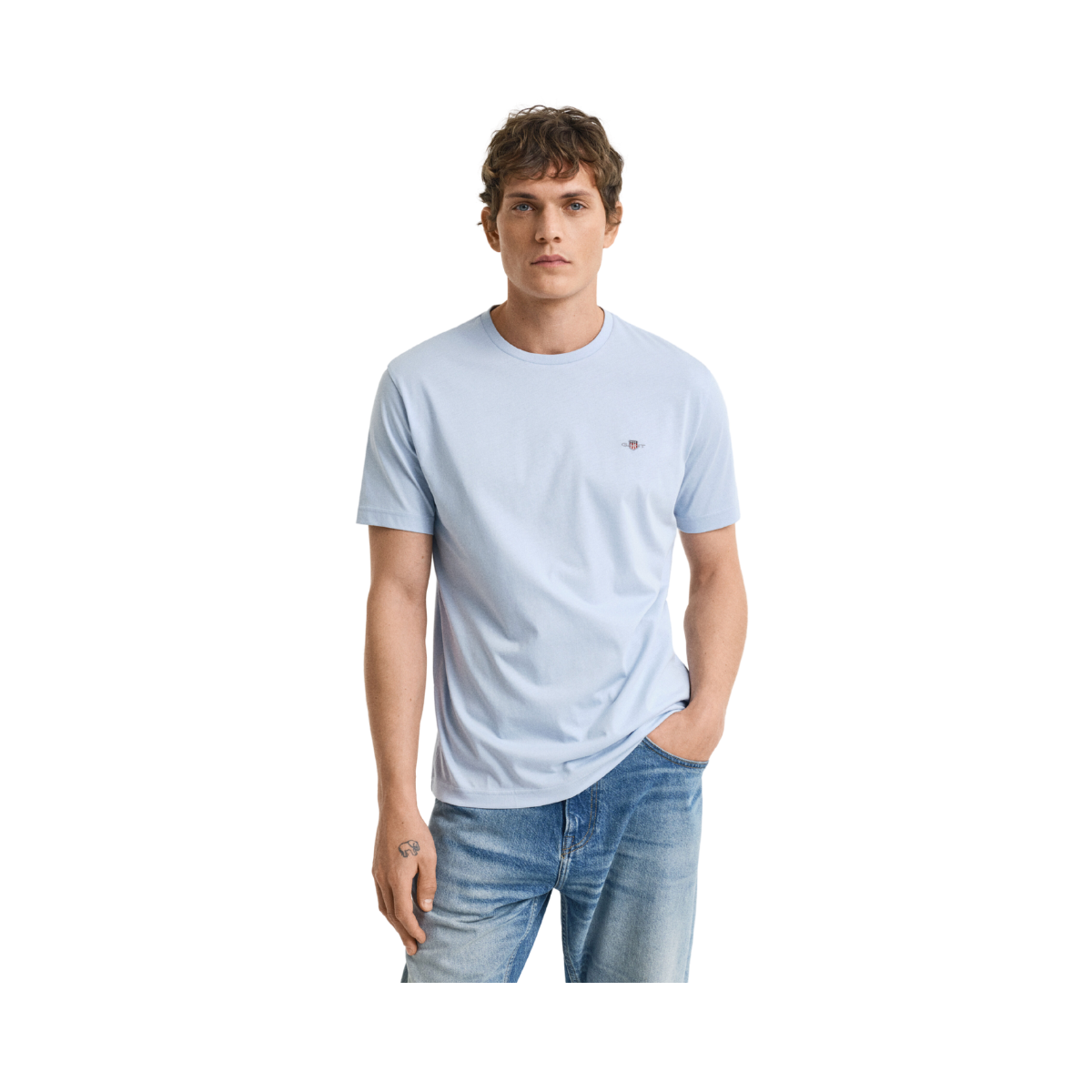 Shield SS T-Shirt - Fresh Blue