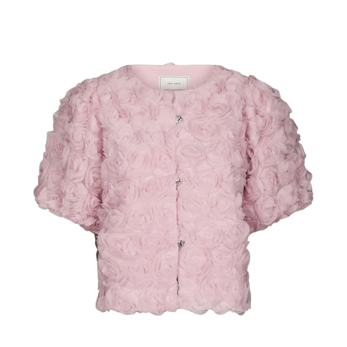 Aisa Flower Blouse - Rose