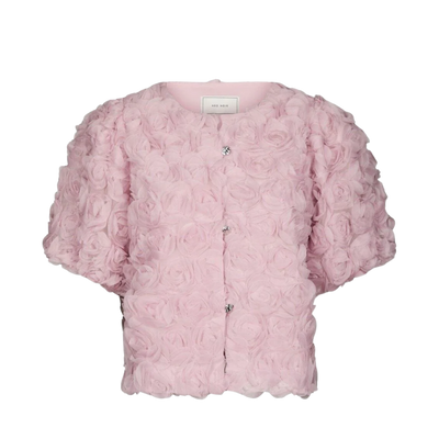 Aisa Flower Blouse - Rose