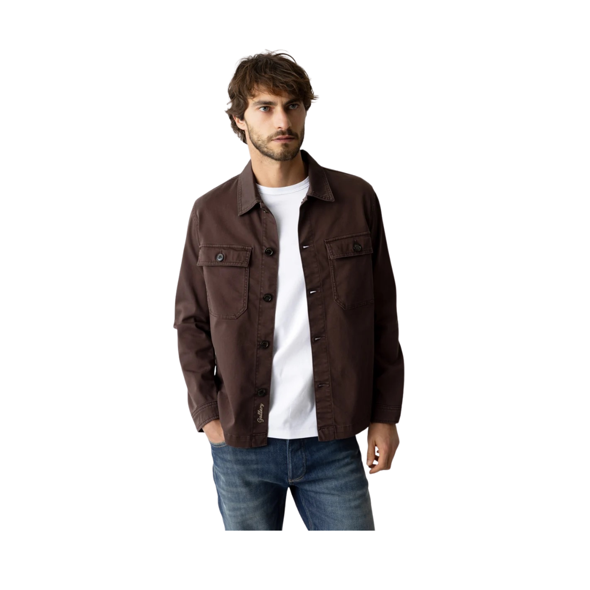 MMGMatteo Soft Overshirt - Black Coffee