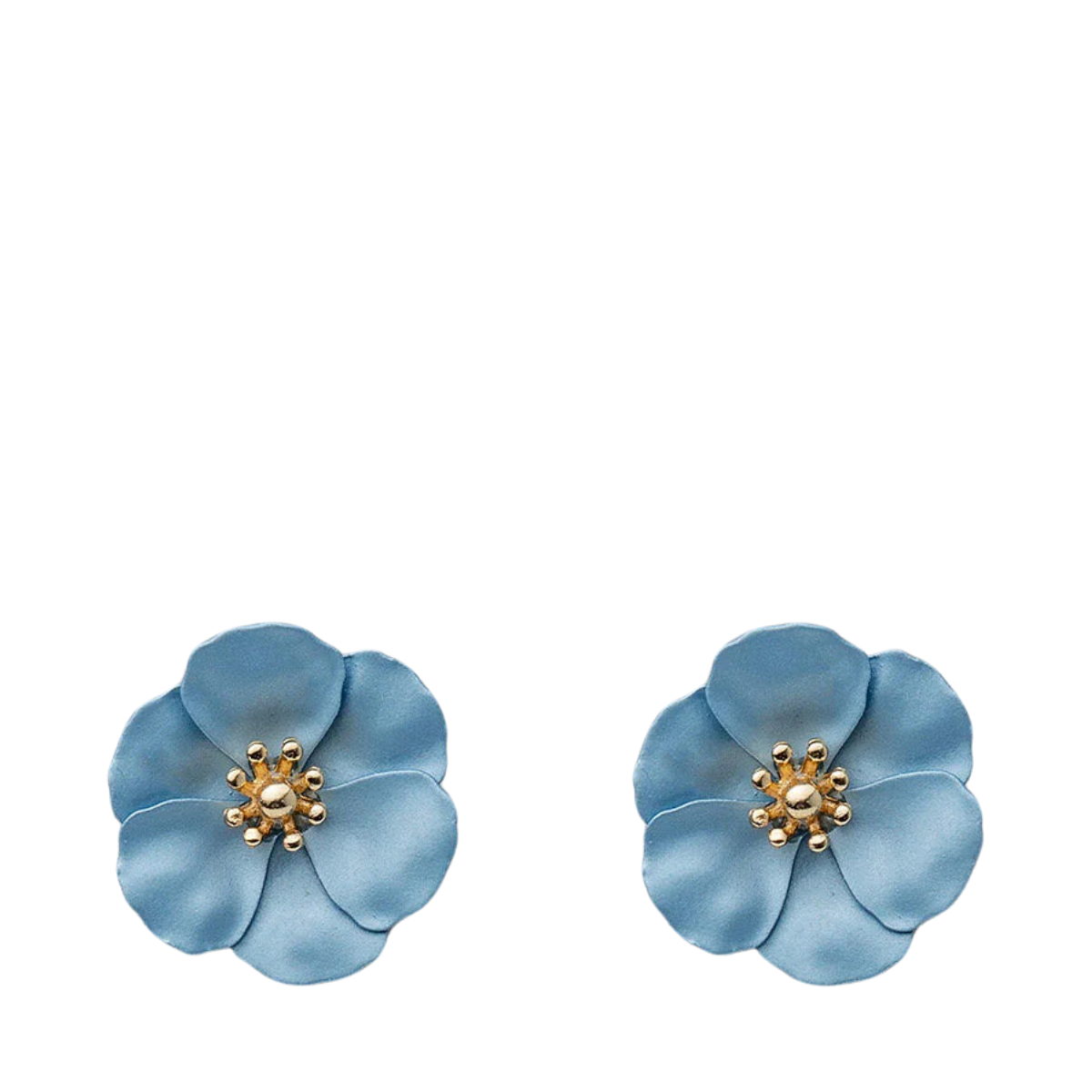Flowe Small Earring - Pearl Blue