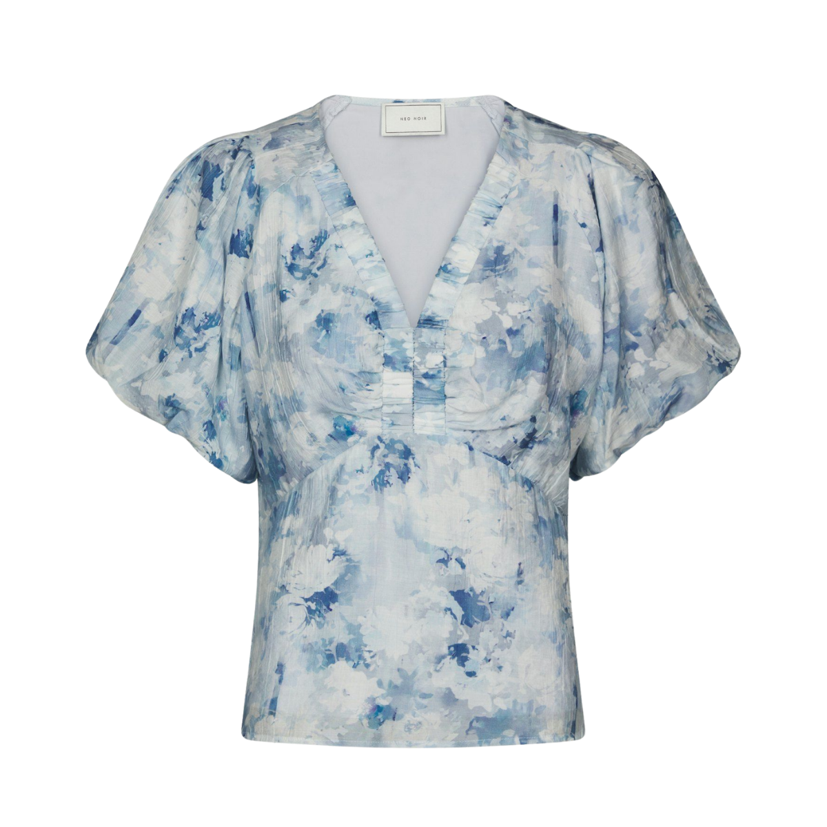 Irina Floral Fusion Blouse - Blue