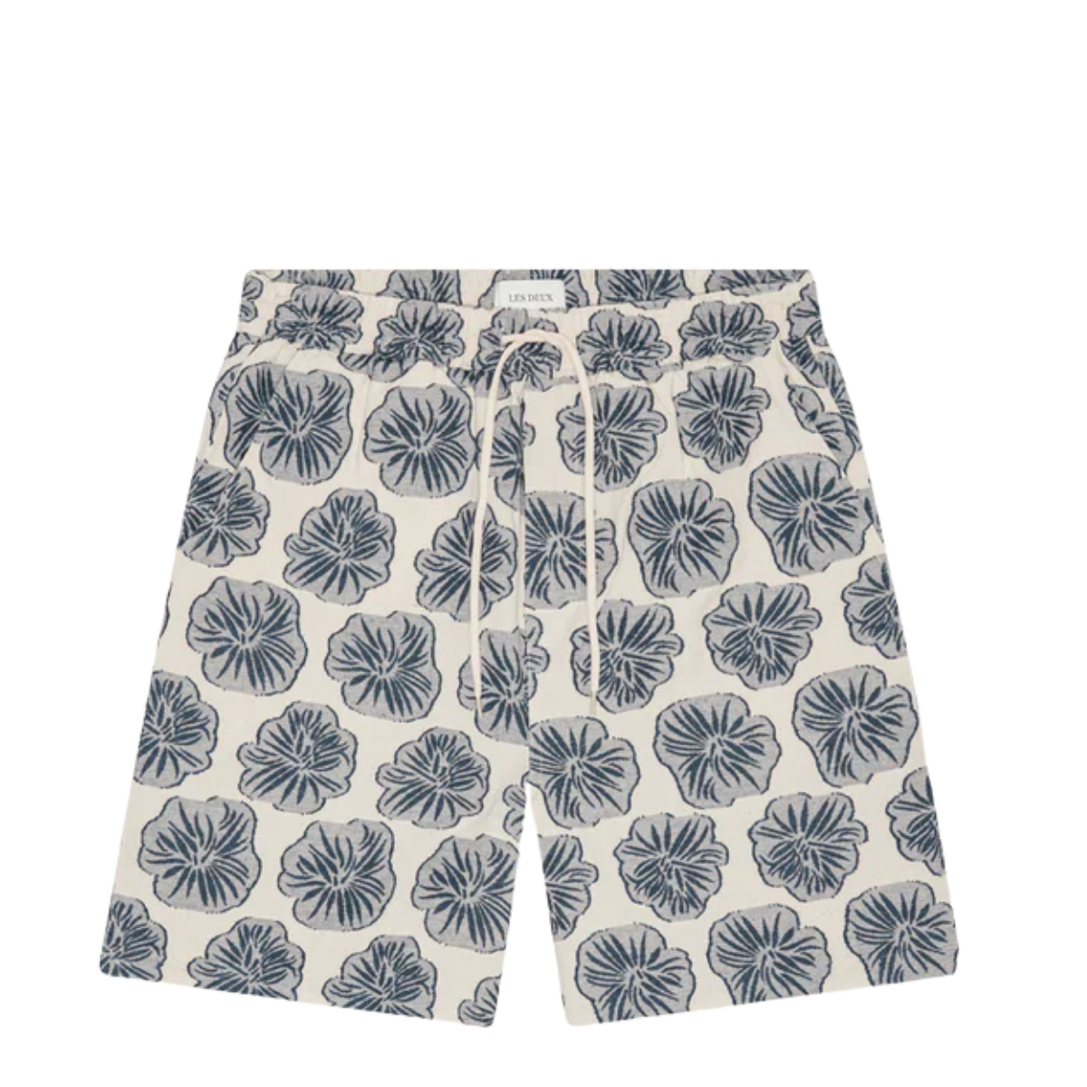 Dahlia Jaquard Shorts - Blue