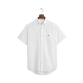 Reg Cotton Linen SS Shirt - White