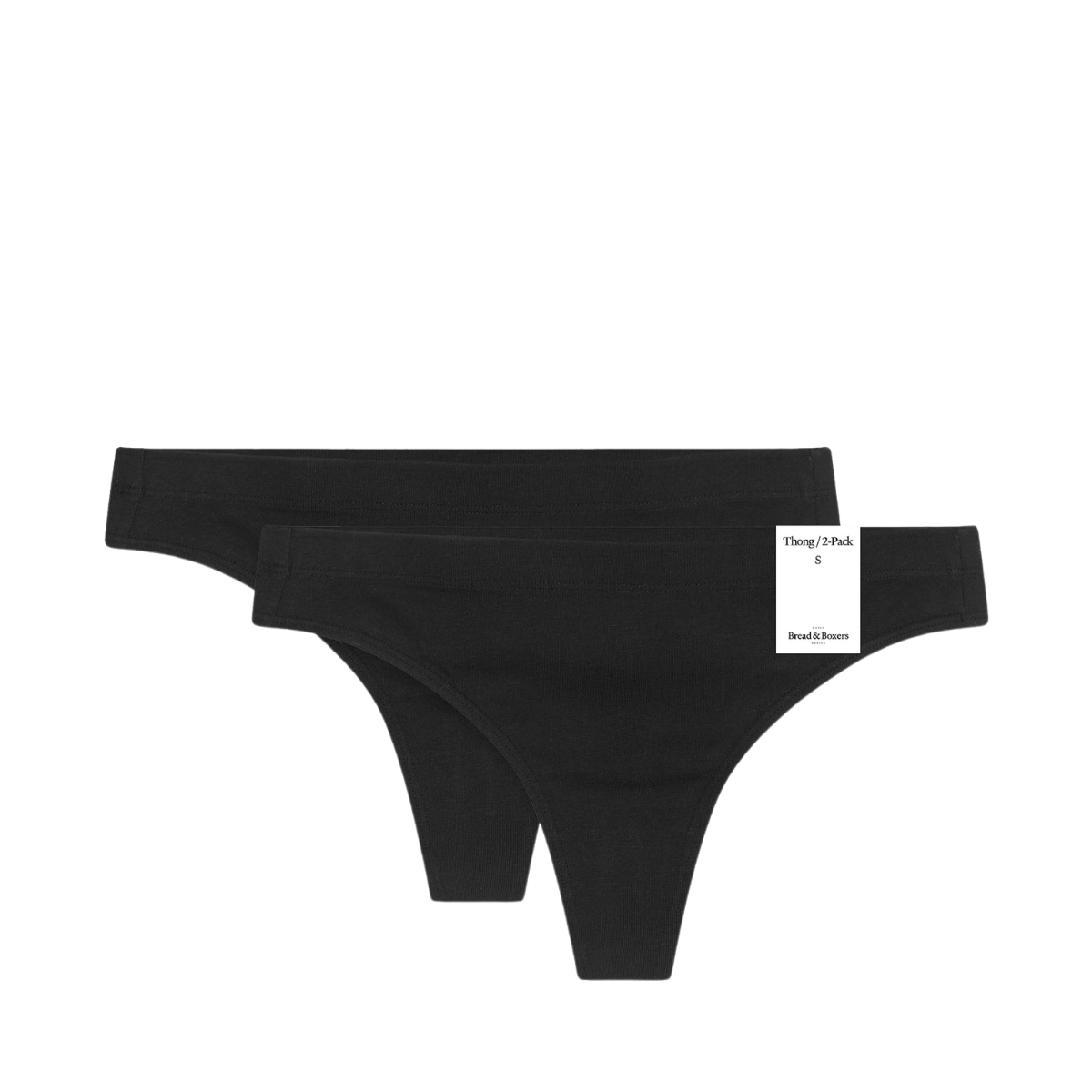 Thong 2-pack - Black