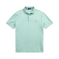 Custom Slim Fit Soft Cotton Polo Shirt - Celadon Heather