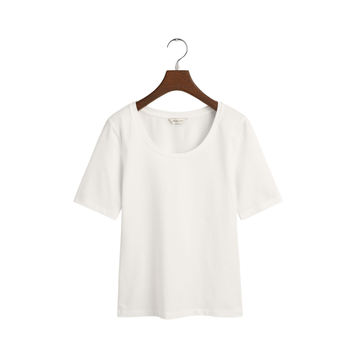 Scoop Neck Top - White