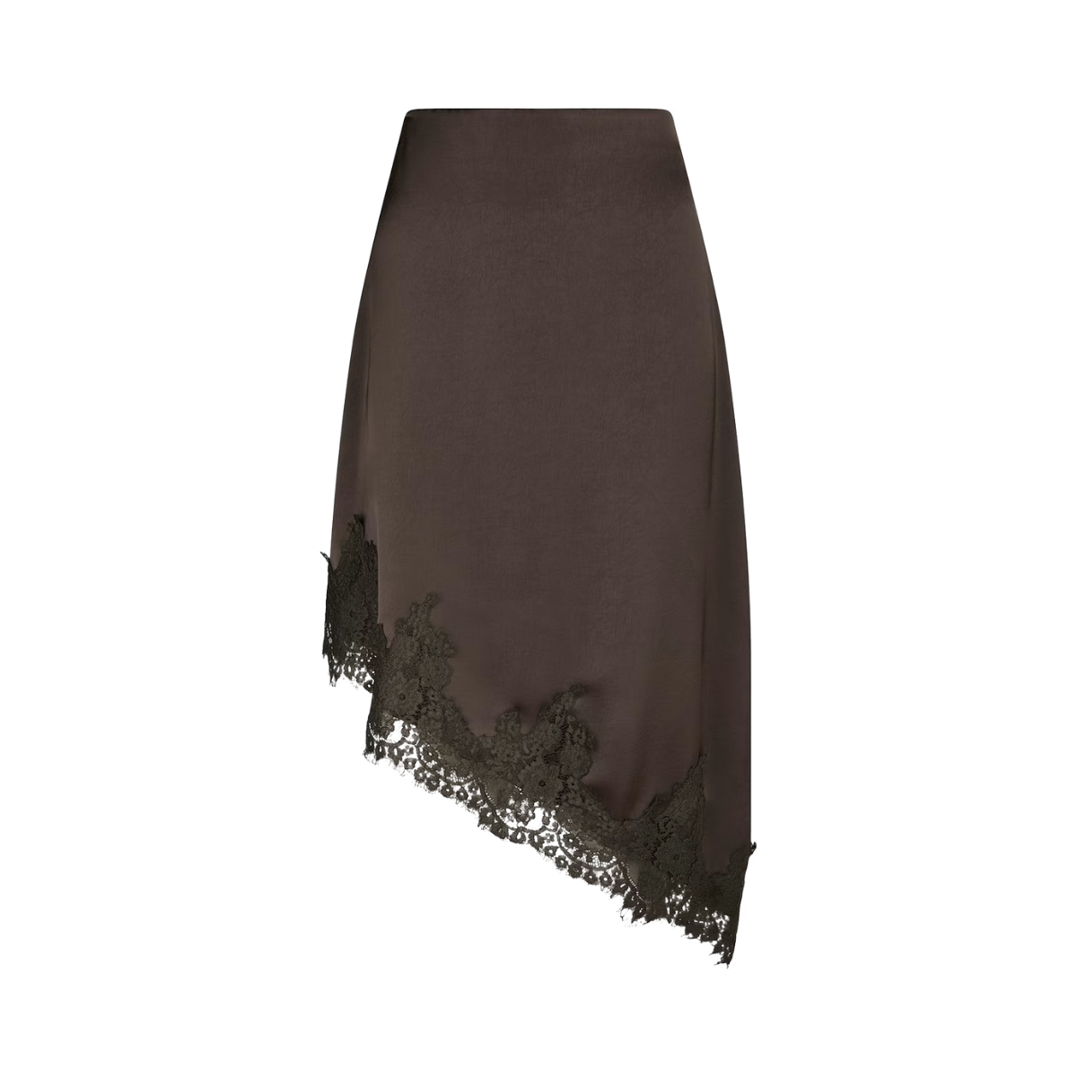 Fiora Lace Skirt - Dark Brown