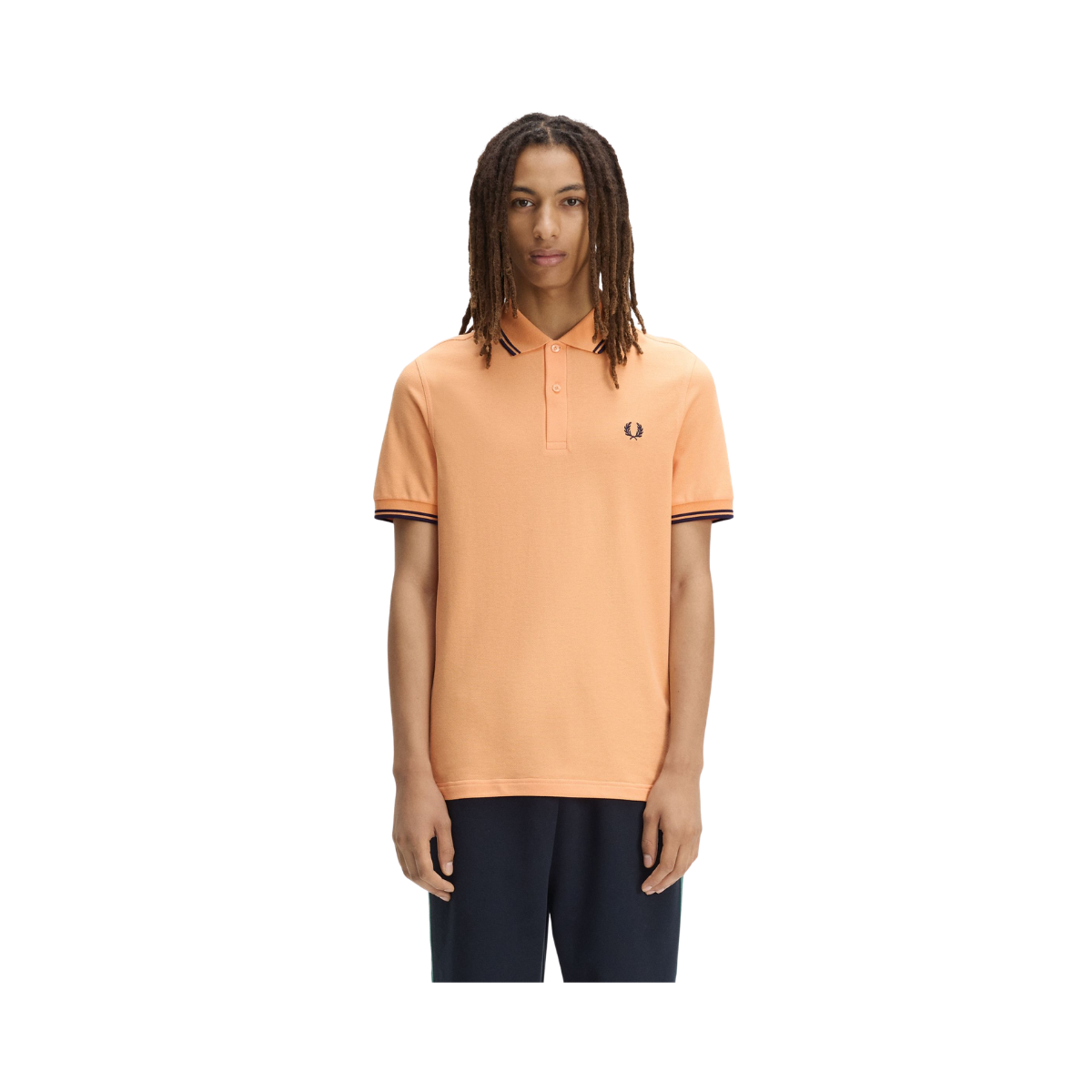 Twin Tipped FP Shirt - Peach / French Navy / French N