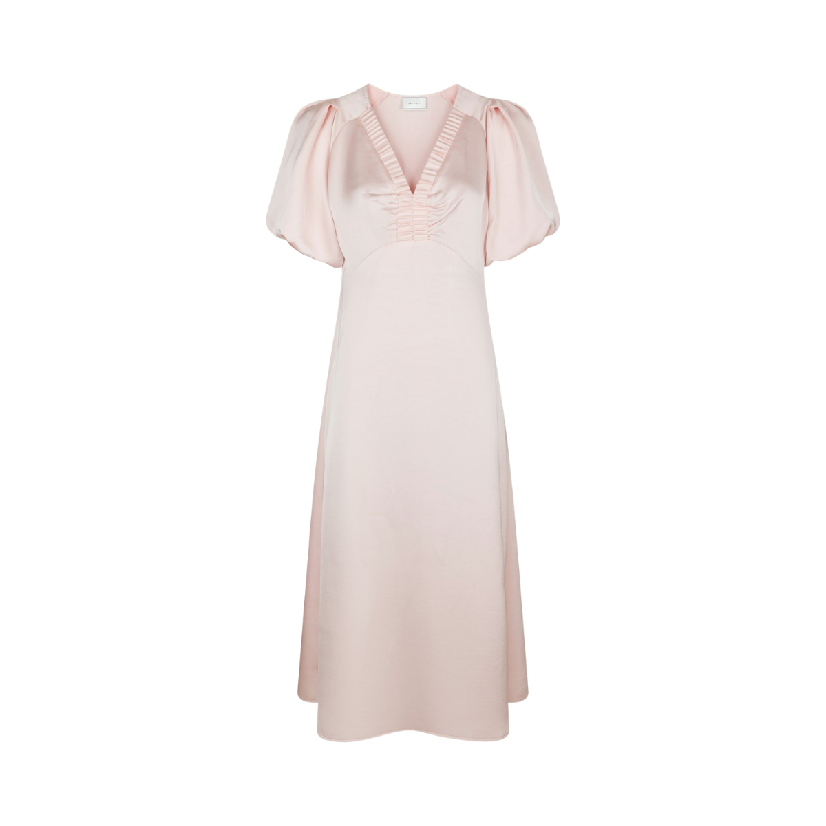 Illana Heavy Sateen Dress - Light Pink