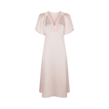 Illana Heavy Sateen Dress - Light Pink