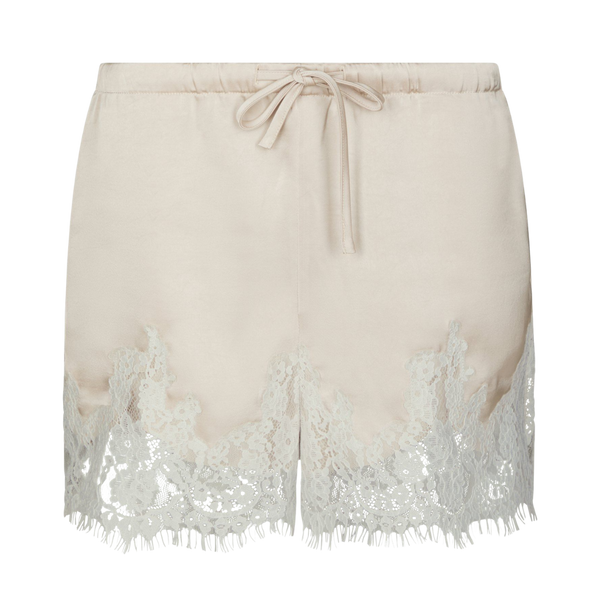 Siena Lace Shorts - Champagne