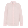 Loose Linen Shirt - Pink