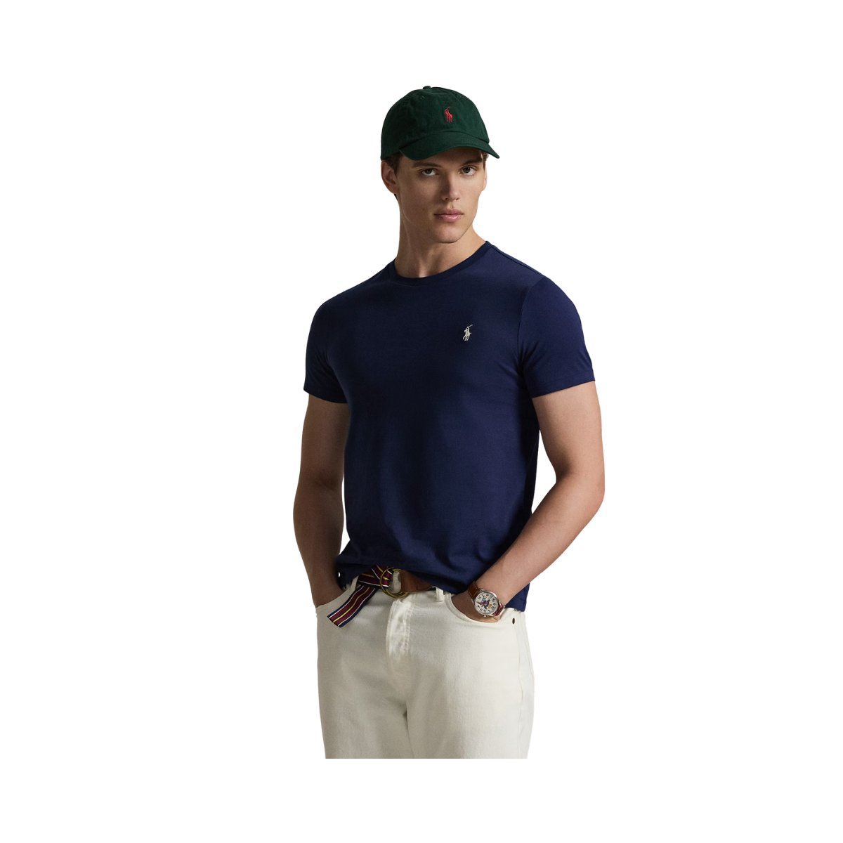 Classic Fit Crewneck T-Shirt - Newport Navy