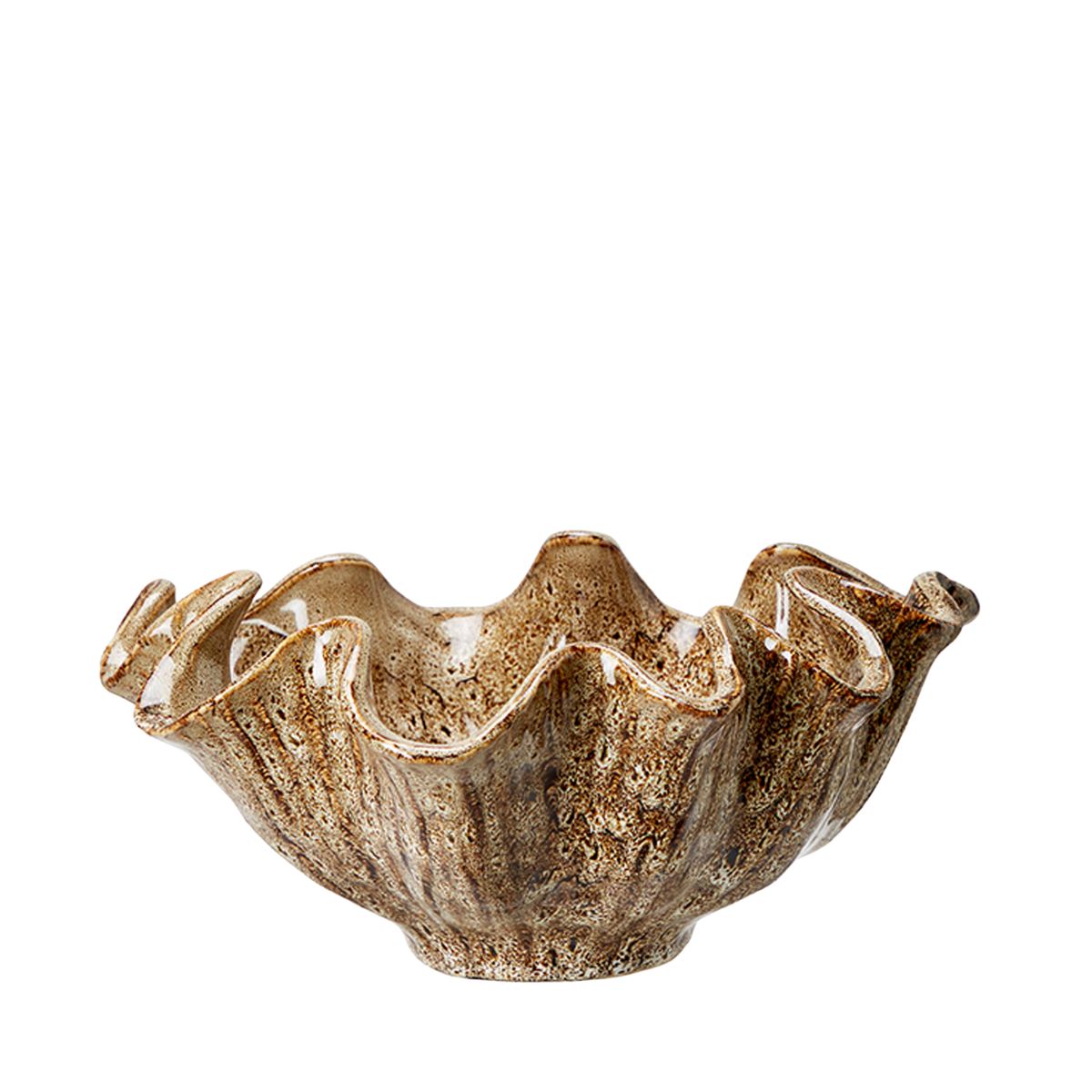 HANNA Plantering 28x12cm - Brunmelerad