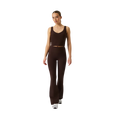 Studio Ribbed Flare Tights Regular - Coffee Bean
