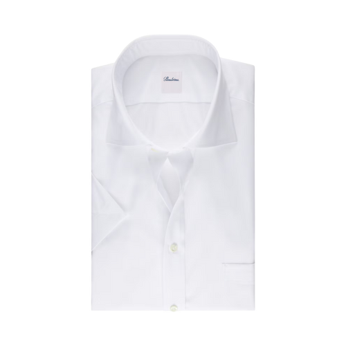 Stenströms REGULAR C93 SHORT SLEEVE - WHITE