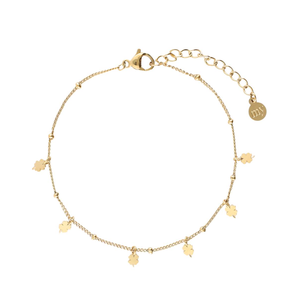 Bracelet clovers - Gold