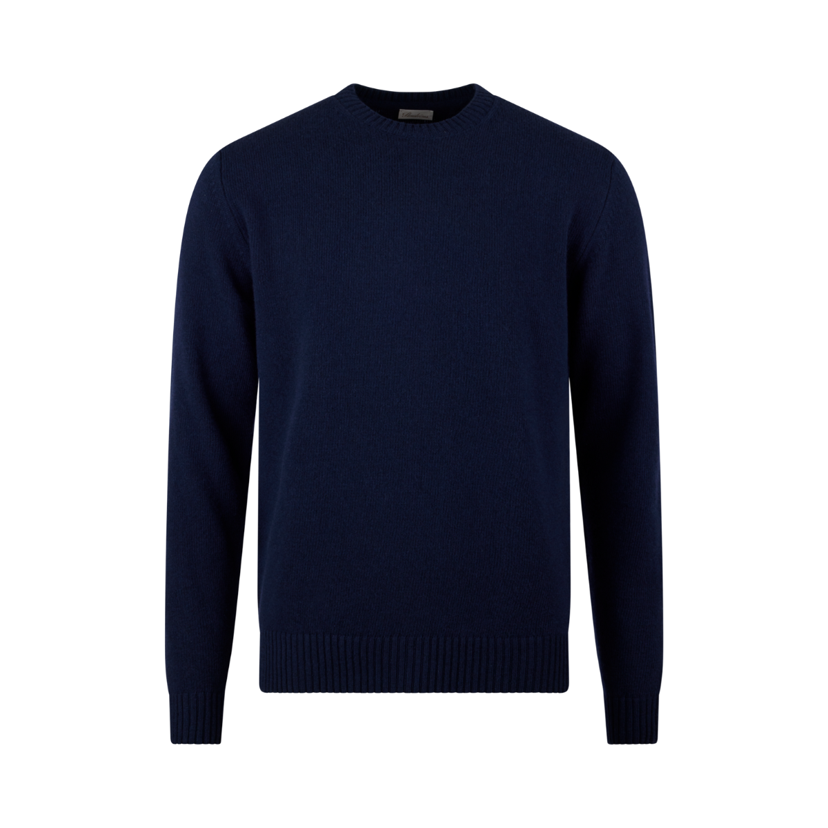 Sweater Knitted Crew Neck - Navy