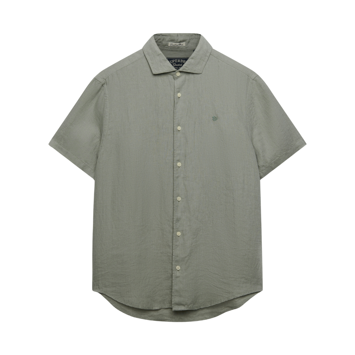 Riviera S/S Linen Shirt - Bay Green