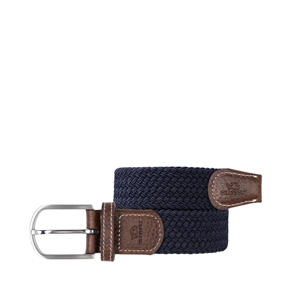WOVEN ELASTIC BELT - Navy Blue