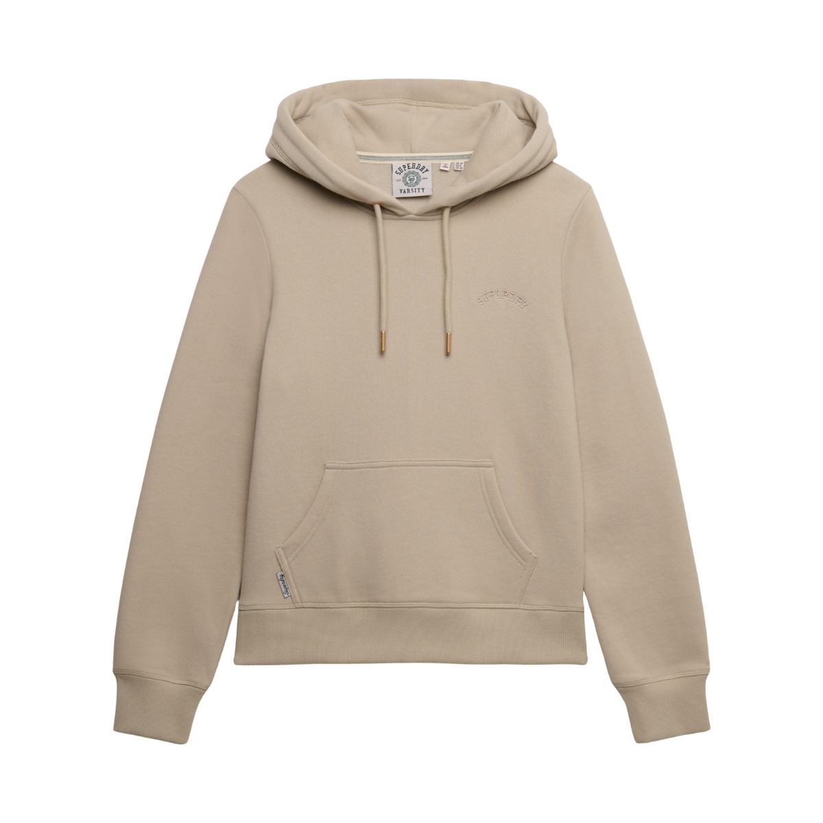 Essential Logo Emb Hood Hb - Feather Grey