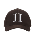 Encore Suede Baseball Cap - 962 Turkish Coffee Brown