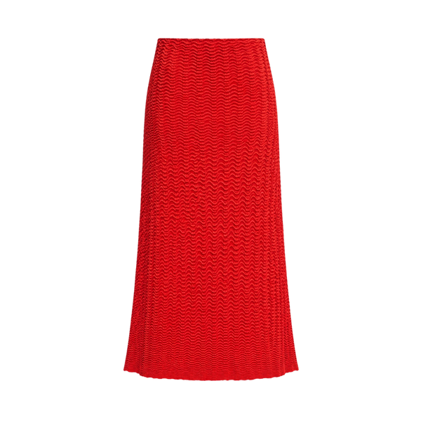 Viola Knit Skirt - Cayenne On Cayenne
