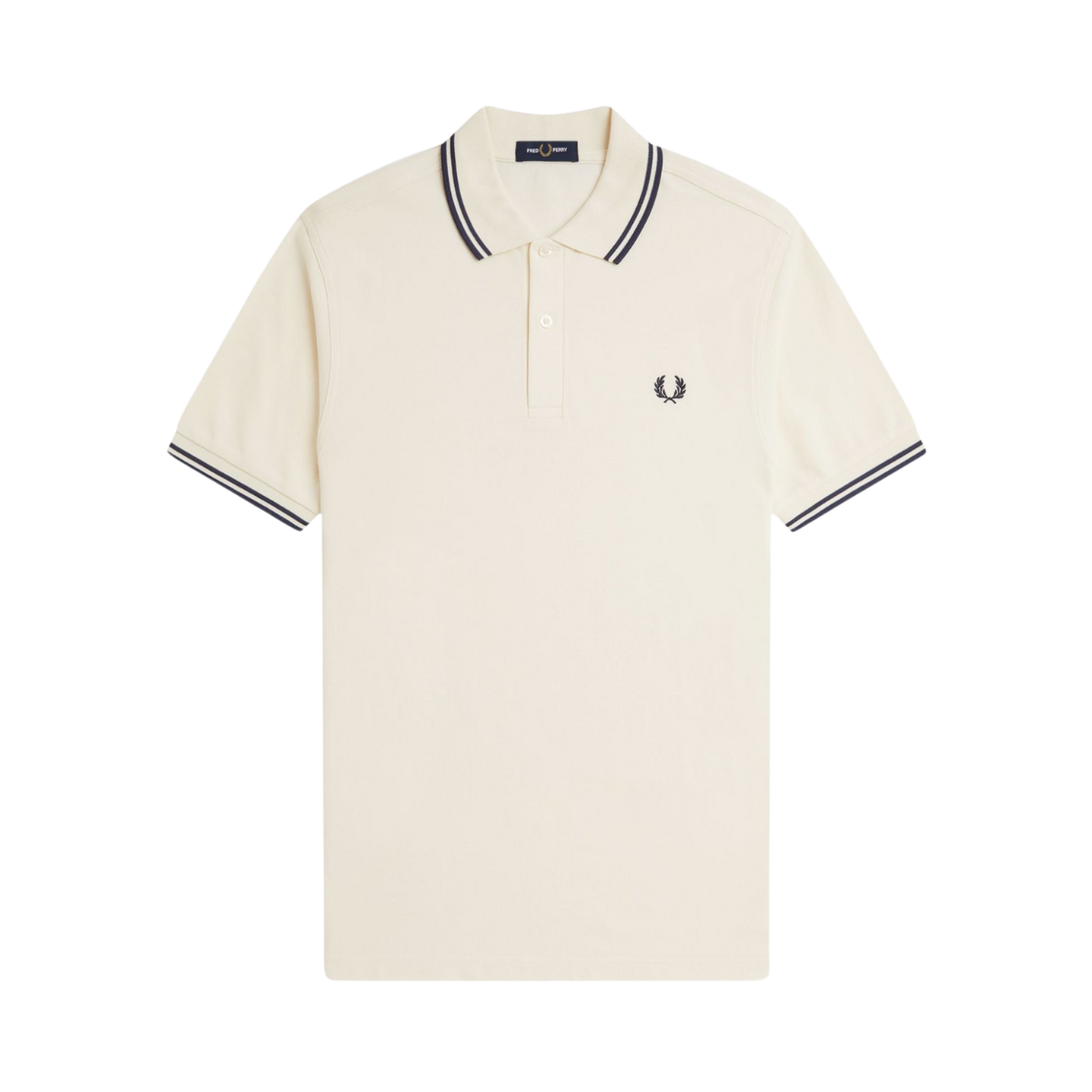 TWIN TIPPED FP SHIRT - Ecru/Tennis Blue