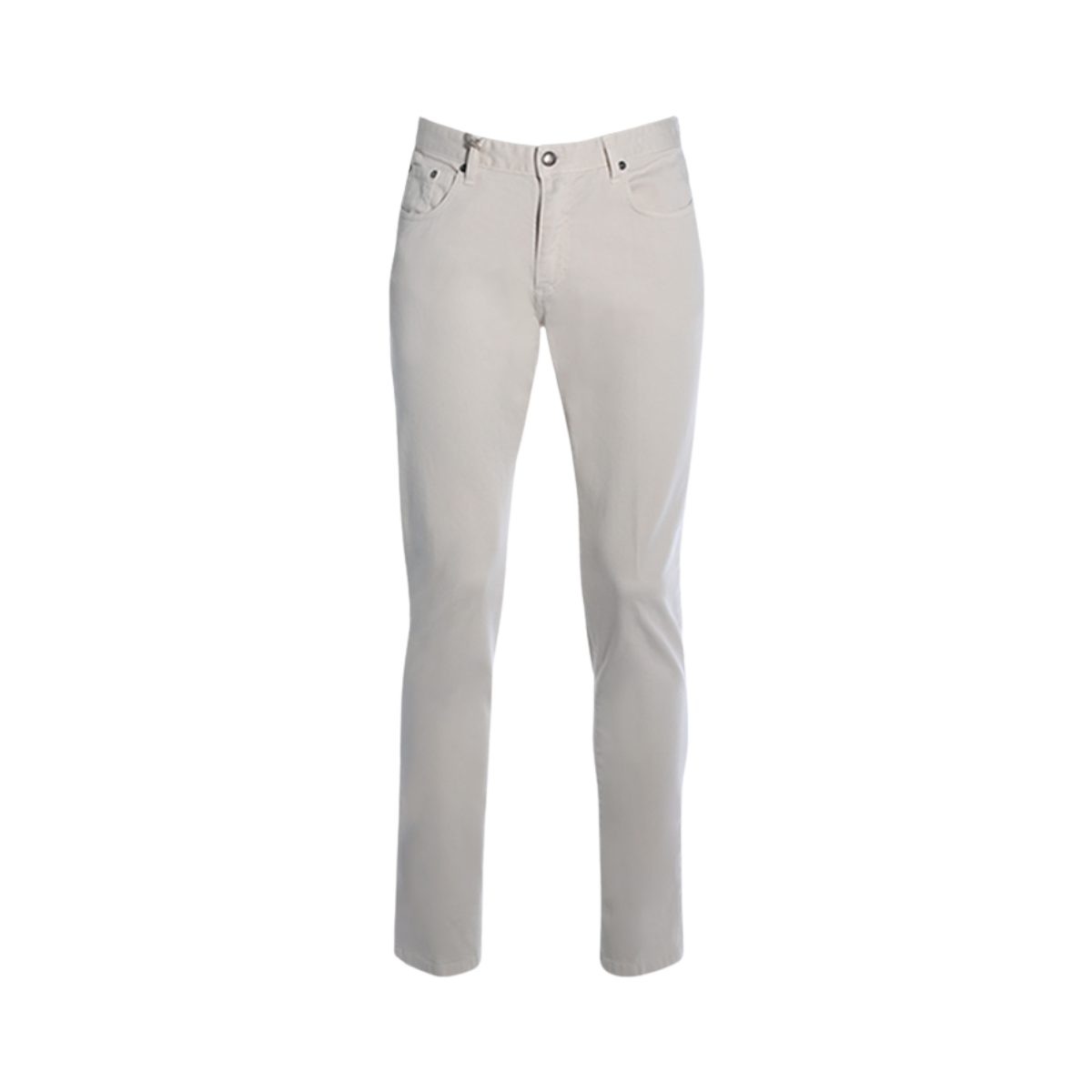 5-pocket light gabardine - White