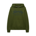 Vintage Script Hood - Vintage Sage Green