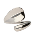 Ring Hollow Os - Silver