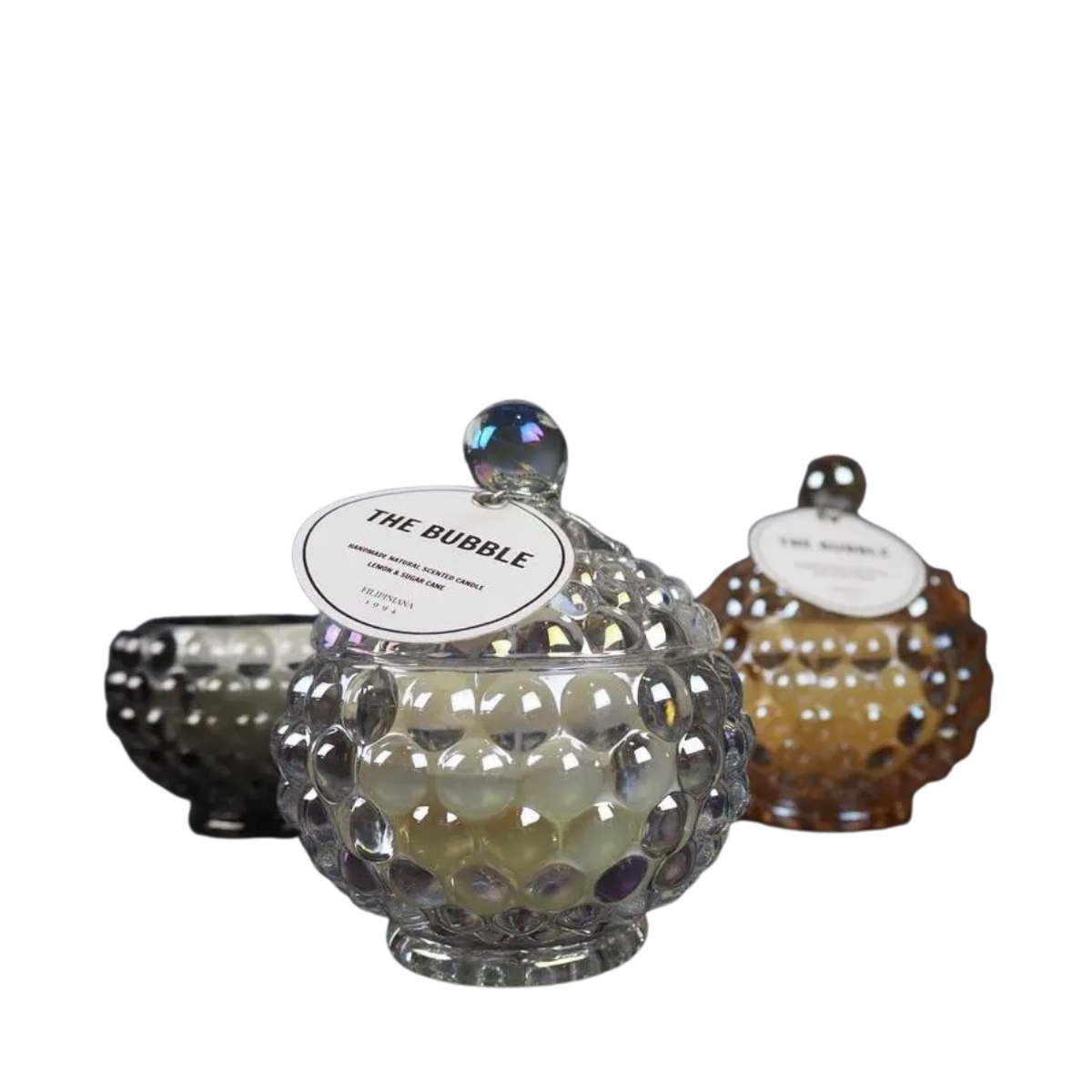 Bubble Candle With Fabric Bag - Mixed Loading