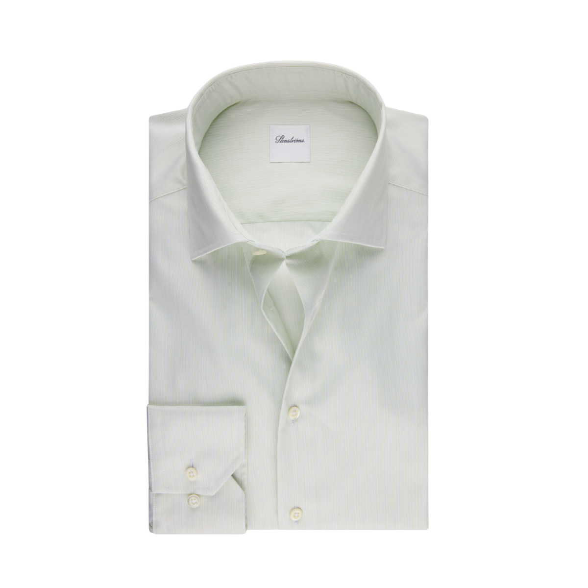 Slimline C77 RM cuff - Light Green Stripe