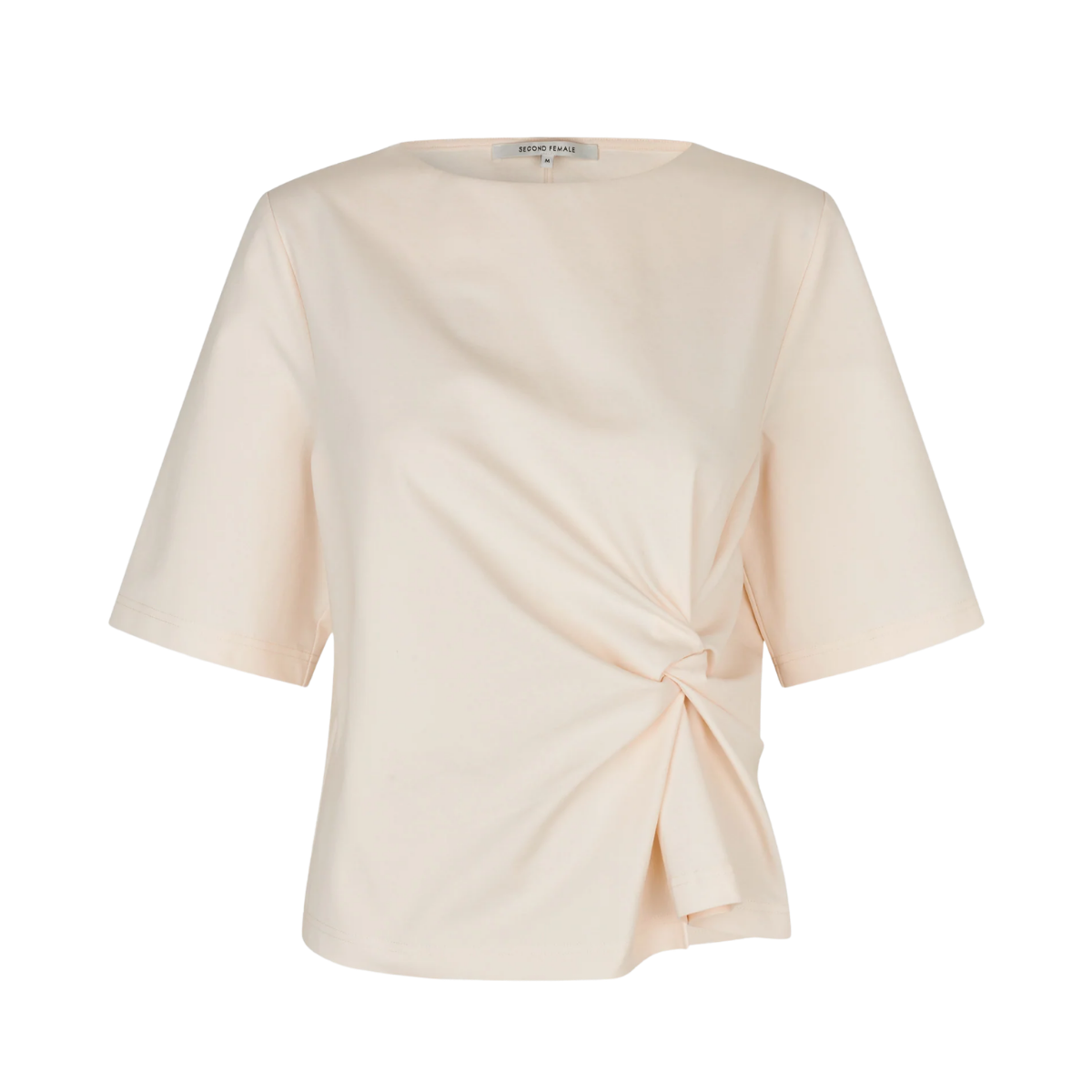 Arkai Drape Tee - Eggnog