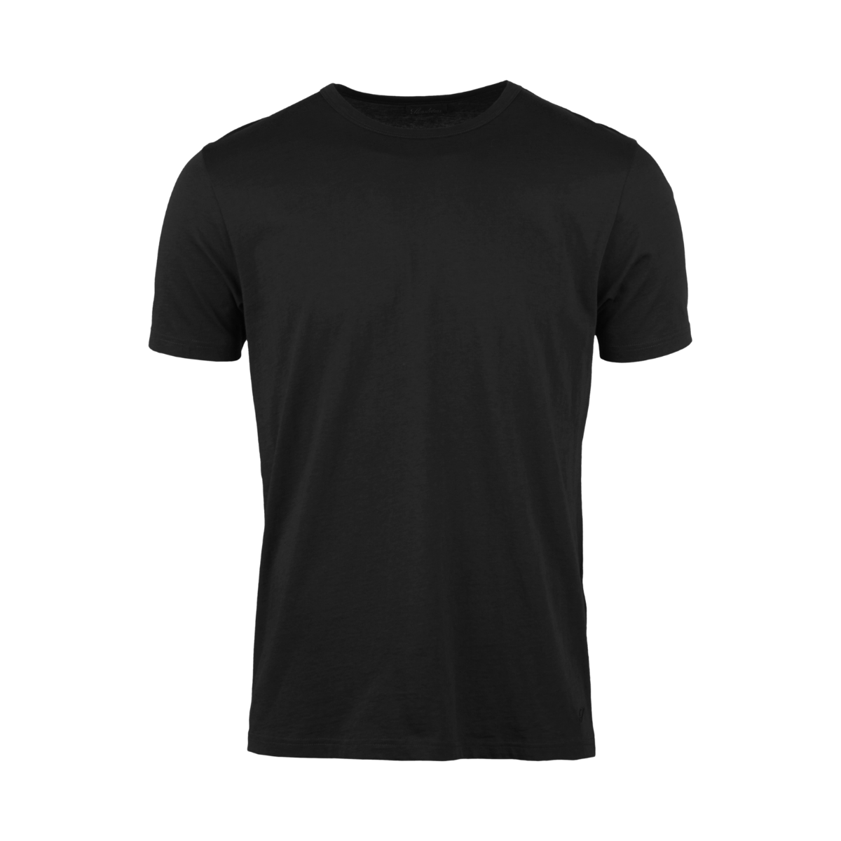T-shirt Crew Neck Cotton - Black