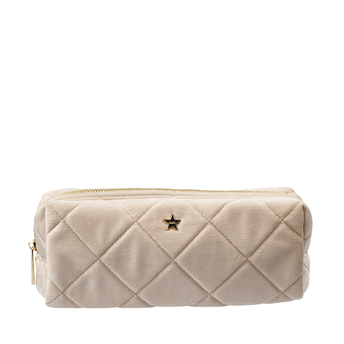 Velvet Quilted Tool Pouch - Dark Sand