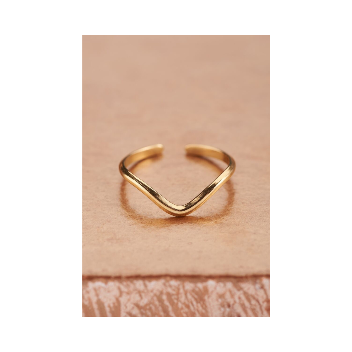 Ring onesize angle - 1200 Gold