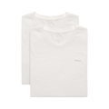 C-Neck T-Shirt 2-Pack - White