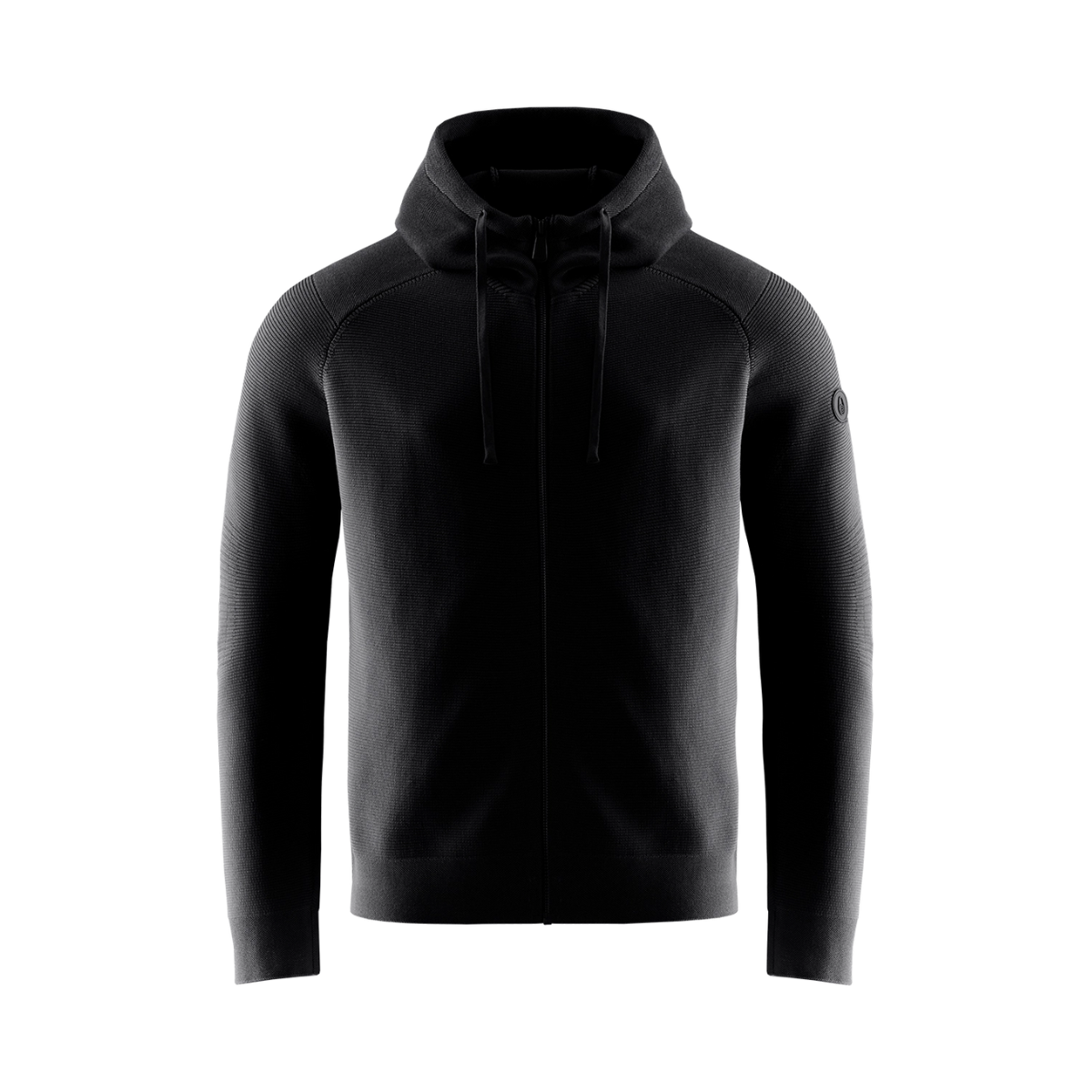 Element Seamless Zip Hood - Carbon
