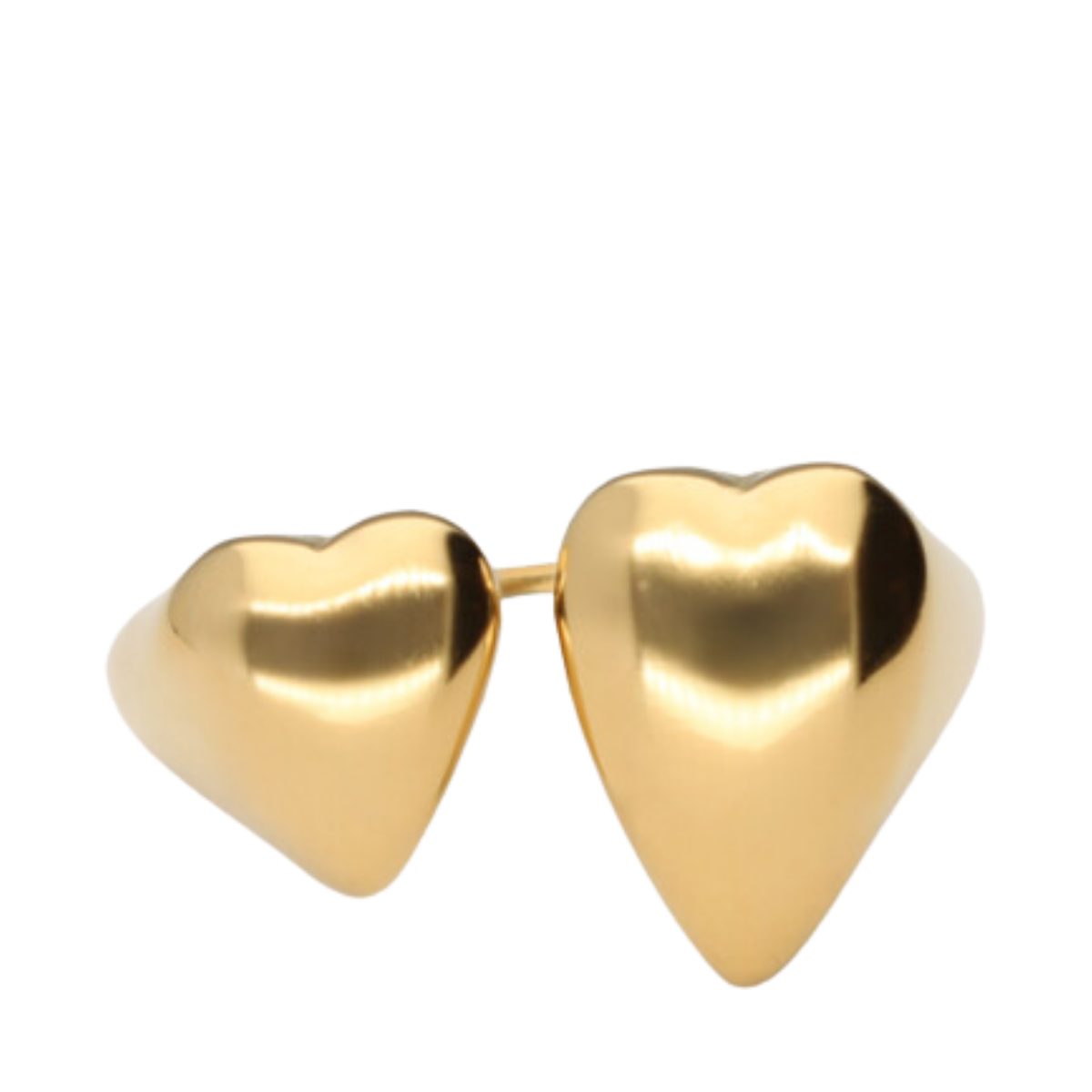 Ring 2 Hearts - Gold
