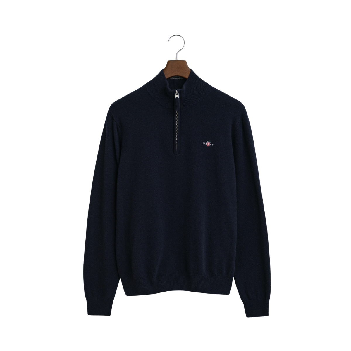 Superfine Lambswool Half Zip - Marine