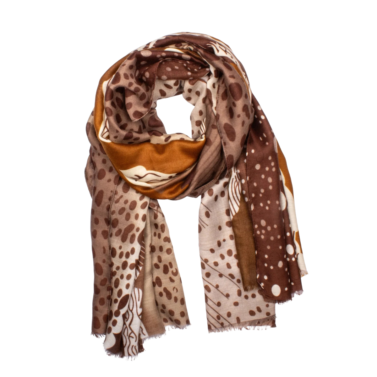 Estirol Scarf - Brown