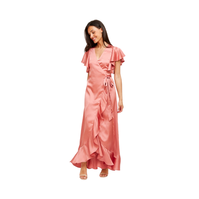Shauni Dress - Rust Pink