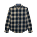 L/S Cotton Lumberjack Shirt - Cedar Check Navy