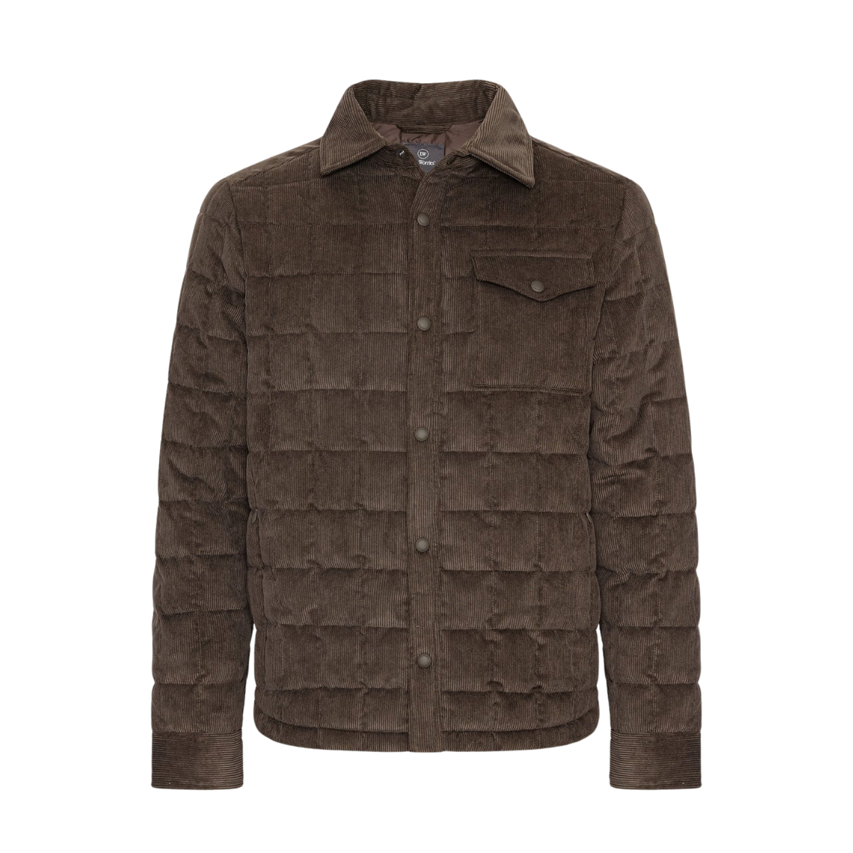 Tech Cord Jkt - Chocolate